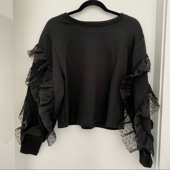 Zara ruffle top (SIZE S) - Picture 1 of 5
